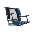 Ergonomic Back-Support Big Comfort Stadium Chair with Armrests - Choice 465 - Bleacher-Friendly Stadium Chair with Back Support Detail