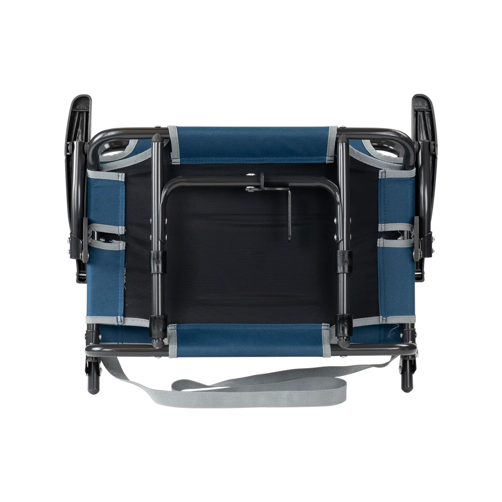 Ergonomic Back-Support Big Comfort Stadium Chair with Armrests - Choice 465 - Bleacher-Friendly Stadium Chair with Back Support Detail