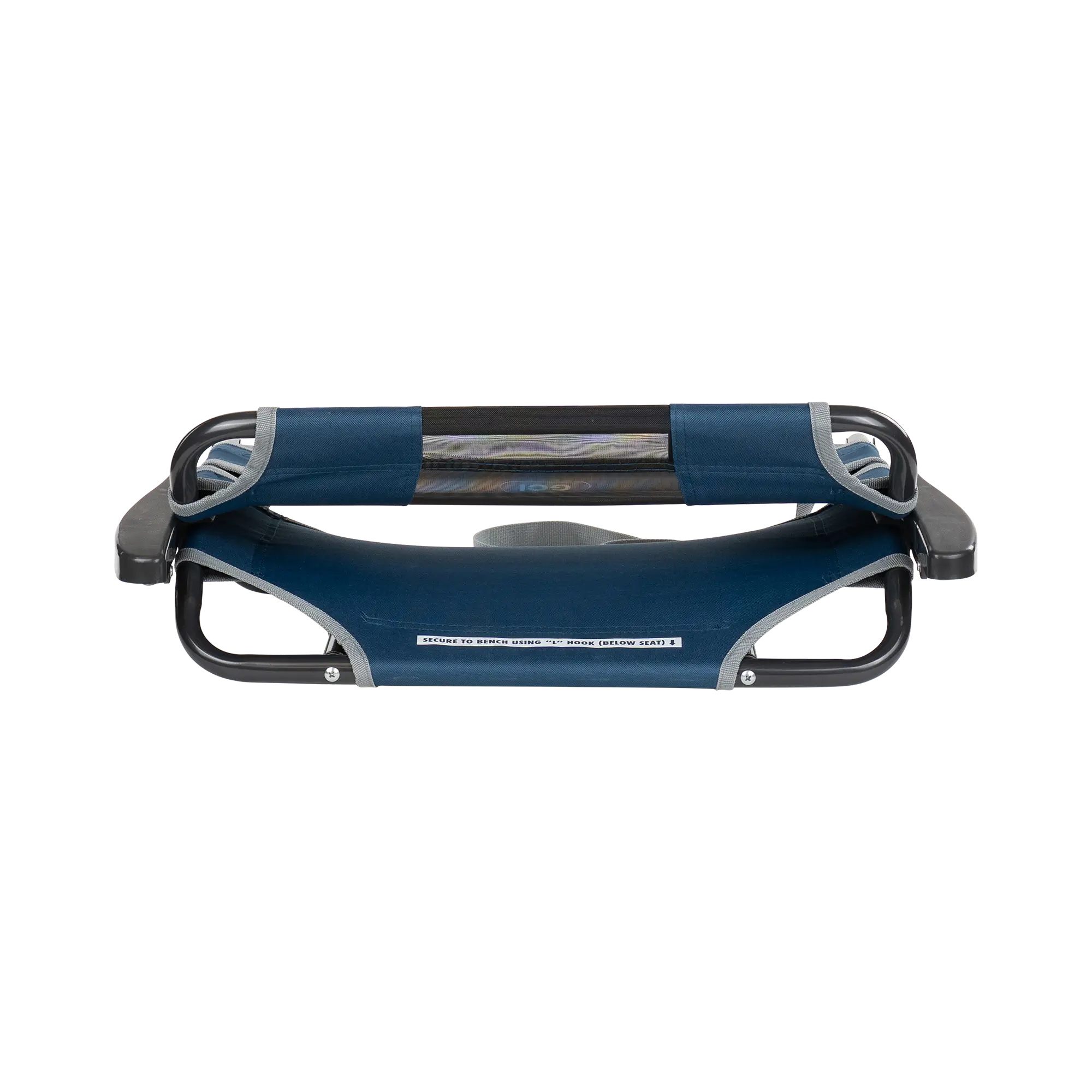 Ergonomic Back-Support Big Comfort Stadium Chair with Armrests - Choice 465 - Bleacher-Friendly Stadium Chair with Back Support Detail