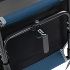 Ergonomic Back-Support Big Comfort Stadium Chair with Armrests - Choice 465 - Bleacher-Friendly Stadium Chair with Back Support Detail