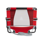 Ergonomic Back-Support Big Comfort Stadium Chair with Armrests - Choice 465 - Bleacher-Friendly Stadium Chair with Back Support Detail