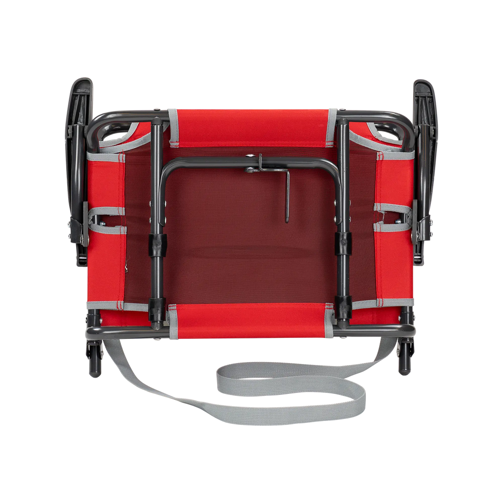 Ergonomic Back-Support Big Comfort Stadium Chair with Armrests - Choice 465 - Bleacher-Friendly Stadium Chair with Back Support Detail