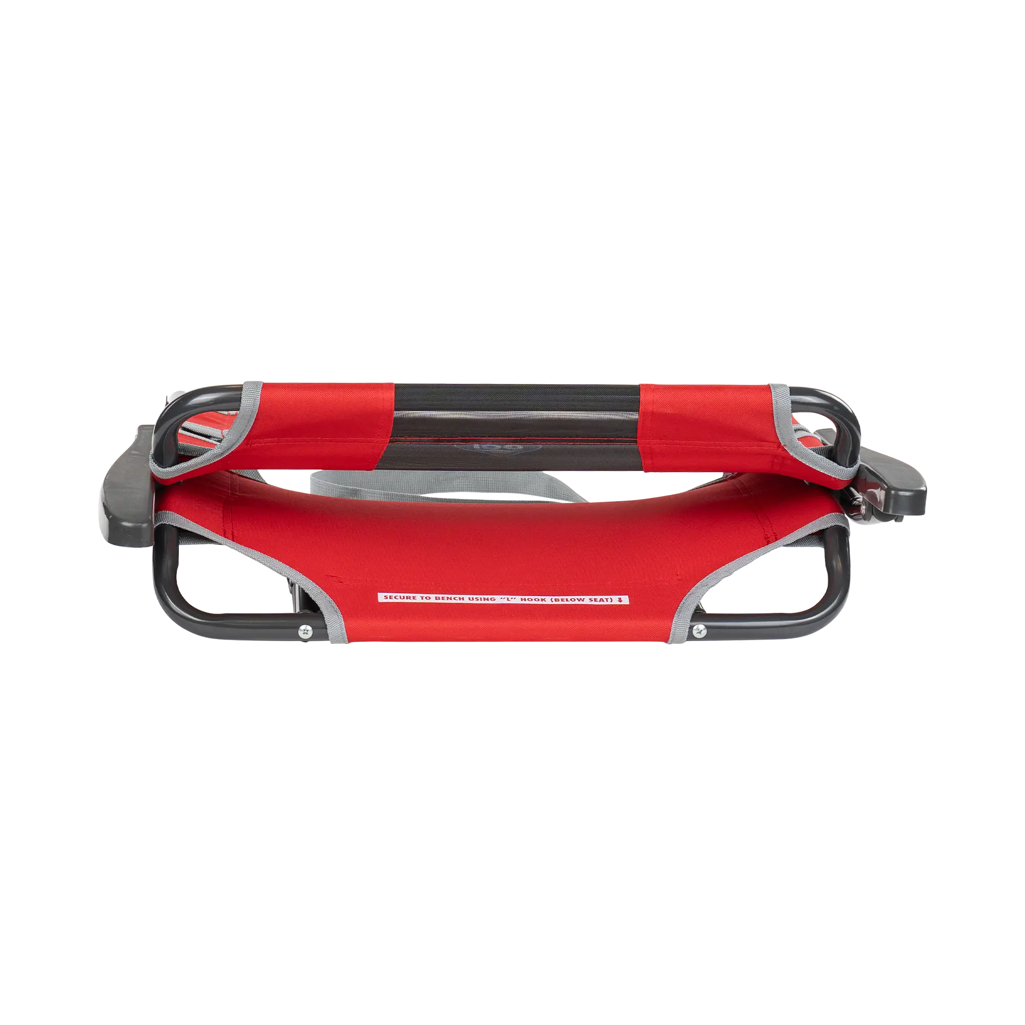 Ergonomic Back-Support Big Comfort Stadium Chair with Armrests - Choice 465 - Bleacher-Friendly Stadium Chair with Back Support Detail