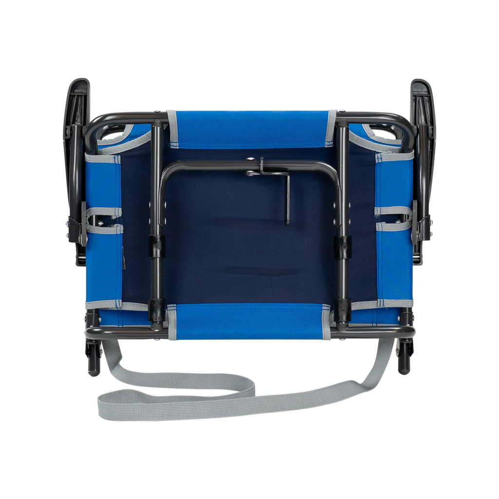 Ergonomic Back-Support Big Comfort Stadium Chair with Armrests - Choice 465 - Bleacher-Friendly Stadium Chair with Back Support Detail
