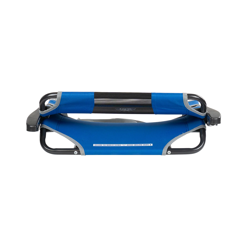 Ergonomic Back-Support Big Comfort Stadium Chair with Armrests - Choice 465 - Bleacher-Friendly Stadium Chair with Back Support Detail