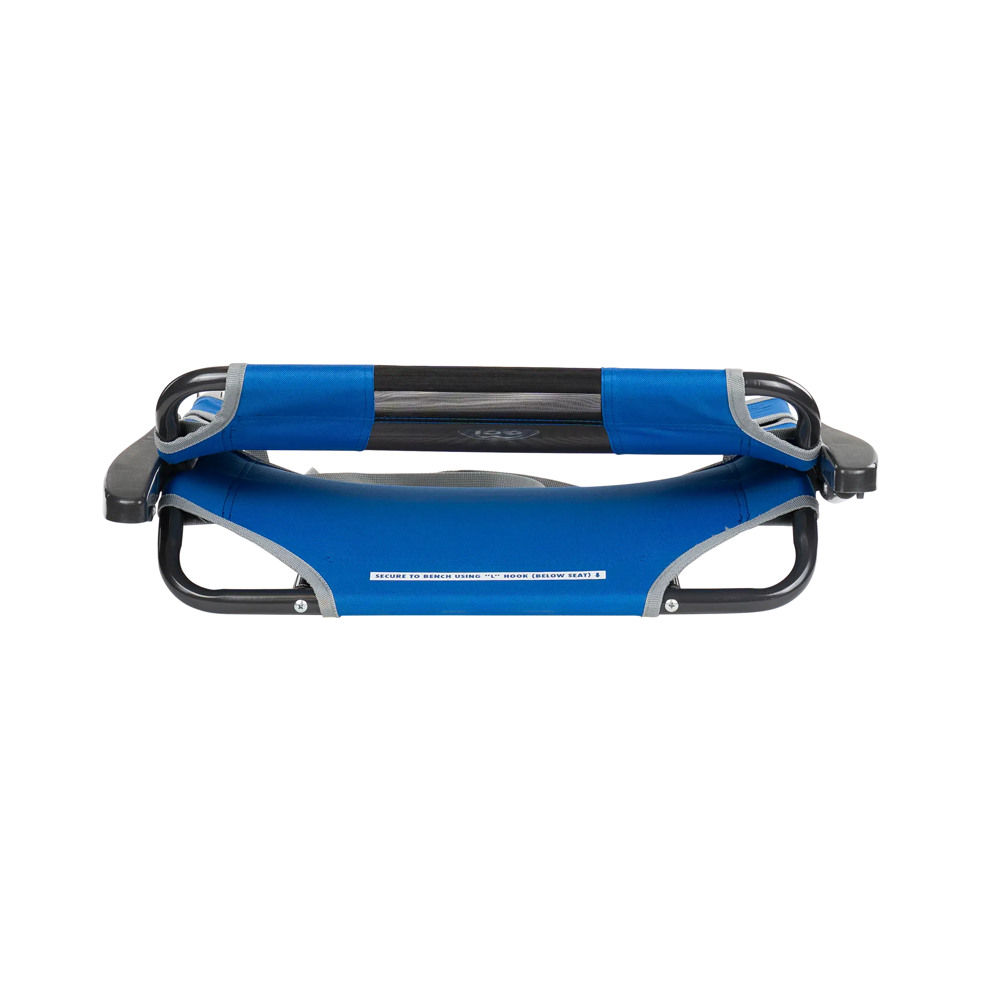Ergonomic Back-Support Big Comfort Stadium Chair with Armrests - Choice 465 - Bleacher-Friendly Stadium Chair with Back Support Detail