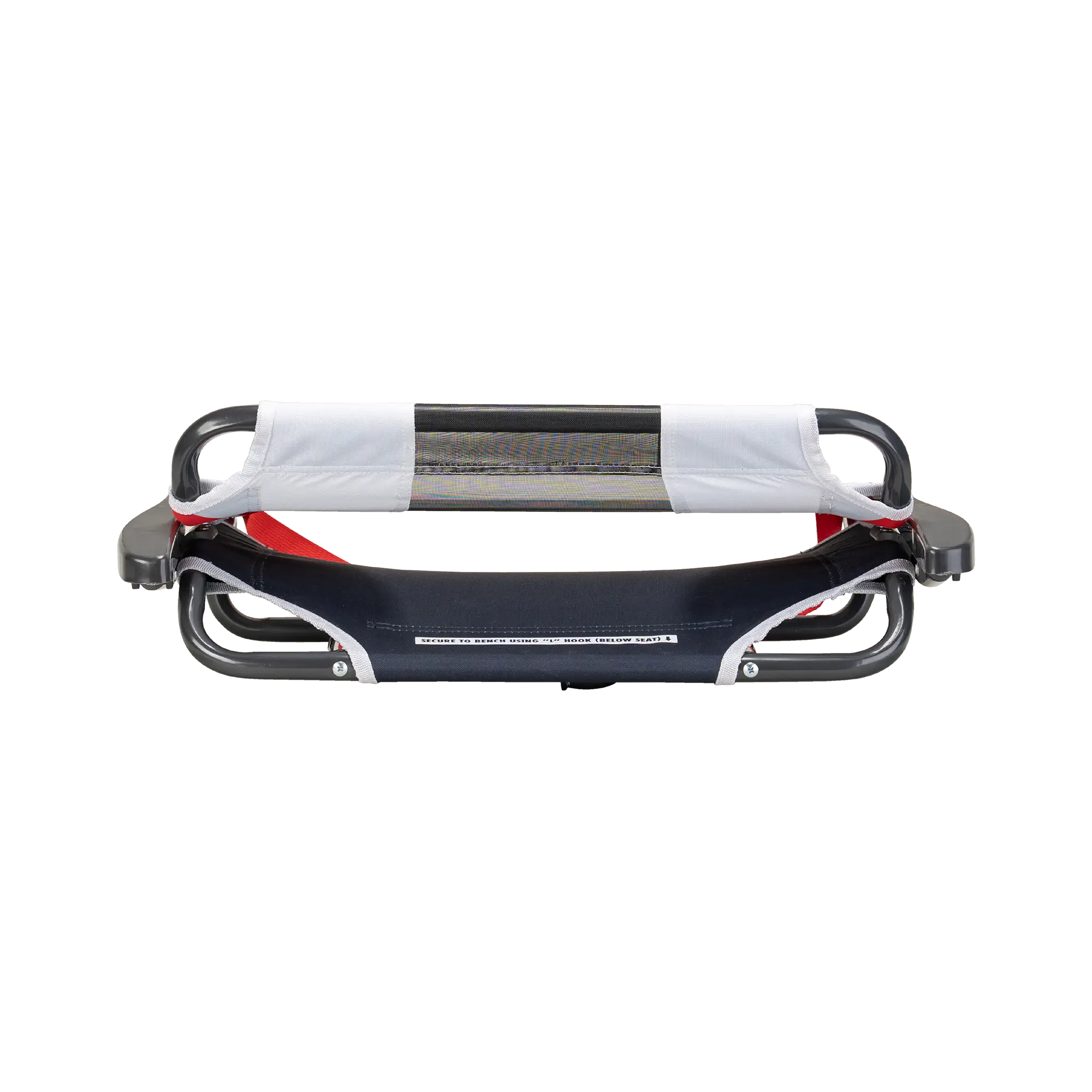 Ergonomic Back-Support Big Comfort Stadium Chair with Armrests - Choice 465 - Bleacher-Friendly Stadium Chair with Back Support Detail