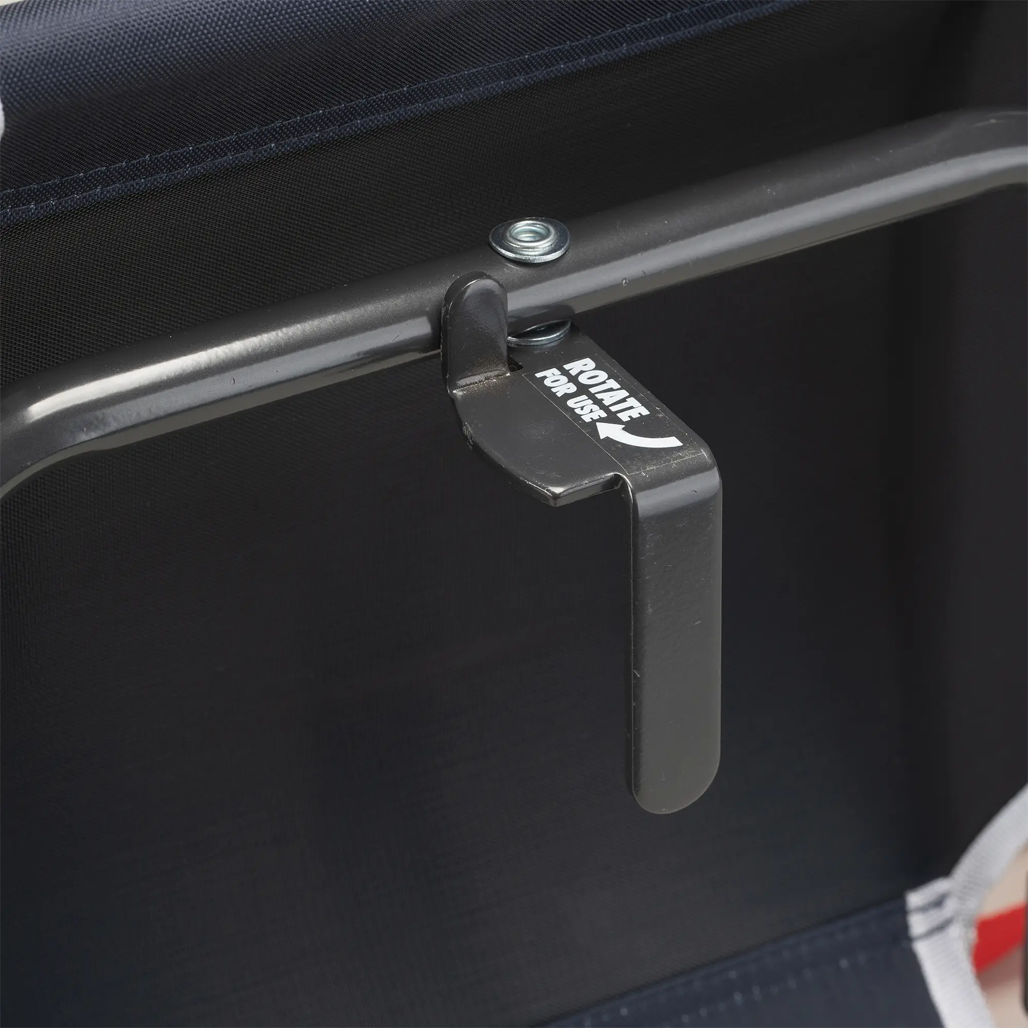 Ergonomic Back-Support Big Comfort Stadium Chair with Armrests - Choice 465 - Bleacher-Friendly Stadium Chair with Back Support Detail