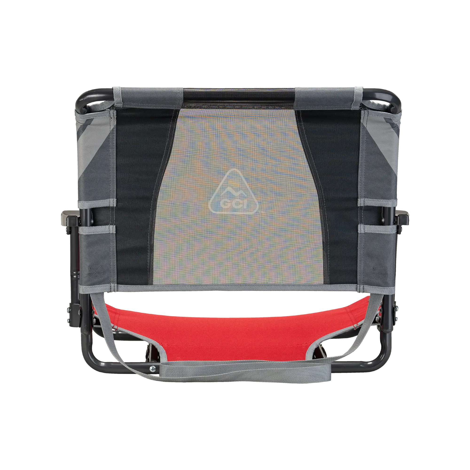 Ergonomic Back-Support Big Comfort Stadium Chair with Armrests - Choice 465 - Bleacher-Friendly Stadium Chair with Back Support Detail