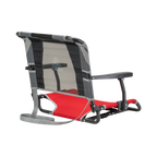 Ergonomic Back-Support Big Comfort Stadium Chair with Armrests - Choice 465 - Bleacher-Friendly Stadium Chair with Back Support Detail