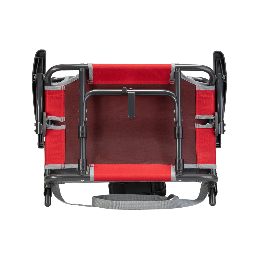 Ergonomic Back-Support Big Comfort Stadium Chair with Armrests - Choice 465 - Bleacher-Friendly Stadium Chair with Back Support Detail