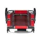 Ergonomic Back-Support Big Comfort Stadium Chair with Armrests - Choice 465 - Bleacher-Friendly Stadium Chair with Back Support Detail