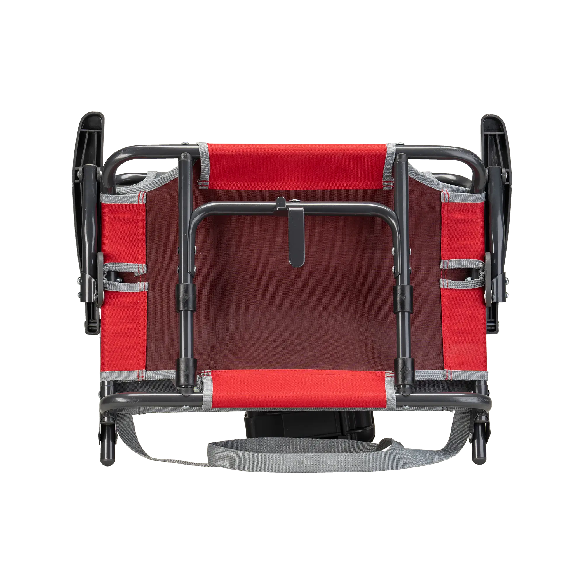 Ergonomic Back-Support Big Comfort Stadium Chair with Armrests - Choice 465 - Bleacher-Friendly Stadium Chair with Back Support Detail