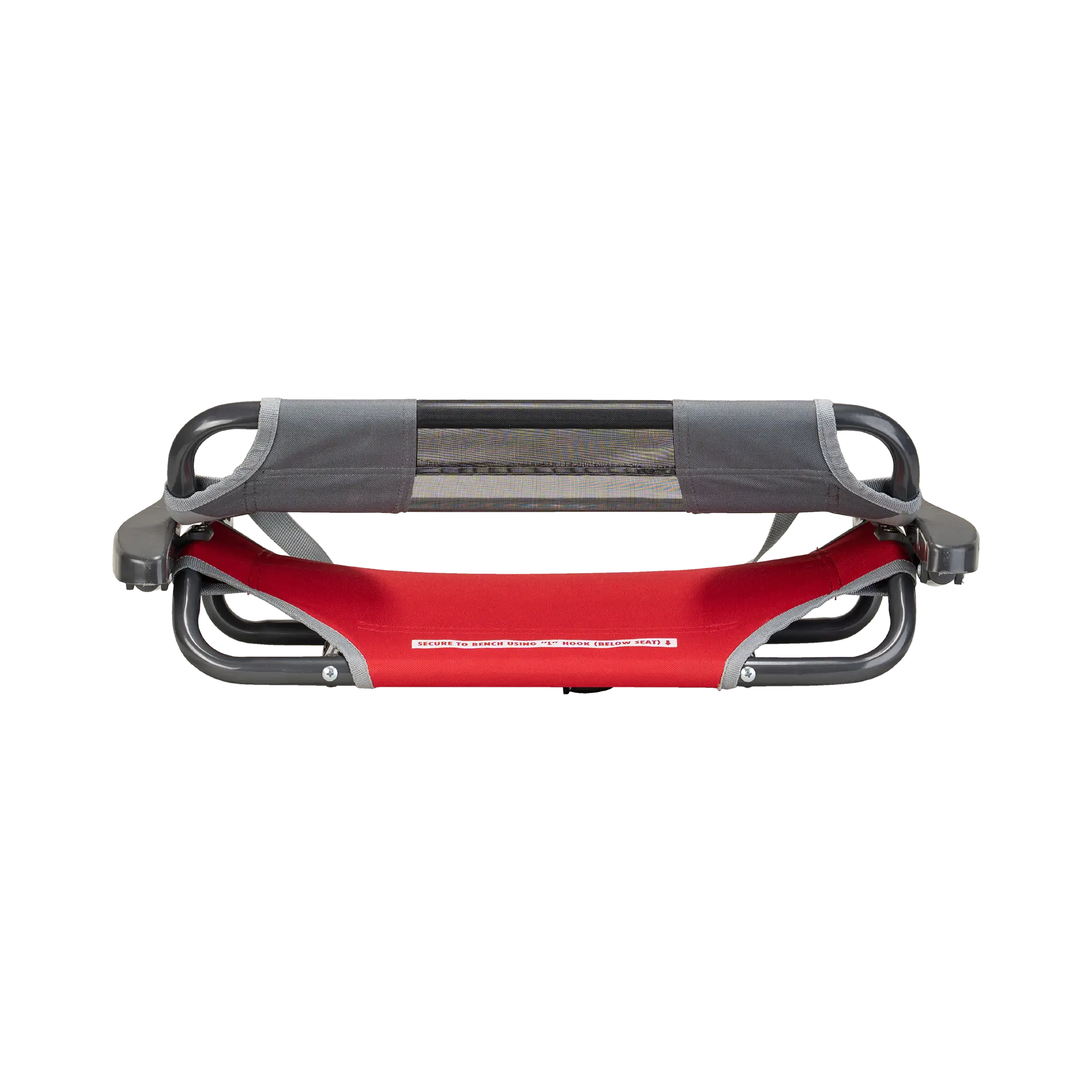 Ergonomic Back-Support Big Comfort Stadium Chair with Armrests - Choice 465 - Bleacher-Friendly Stadium Chair with Back Support Detail