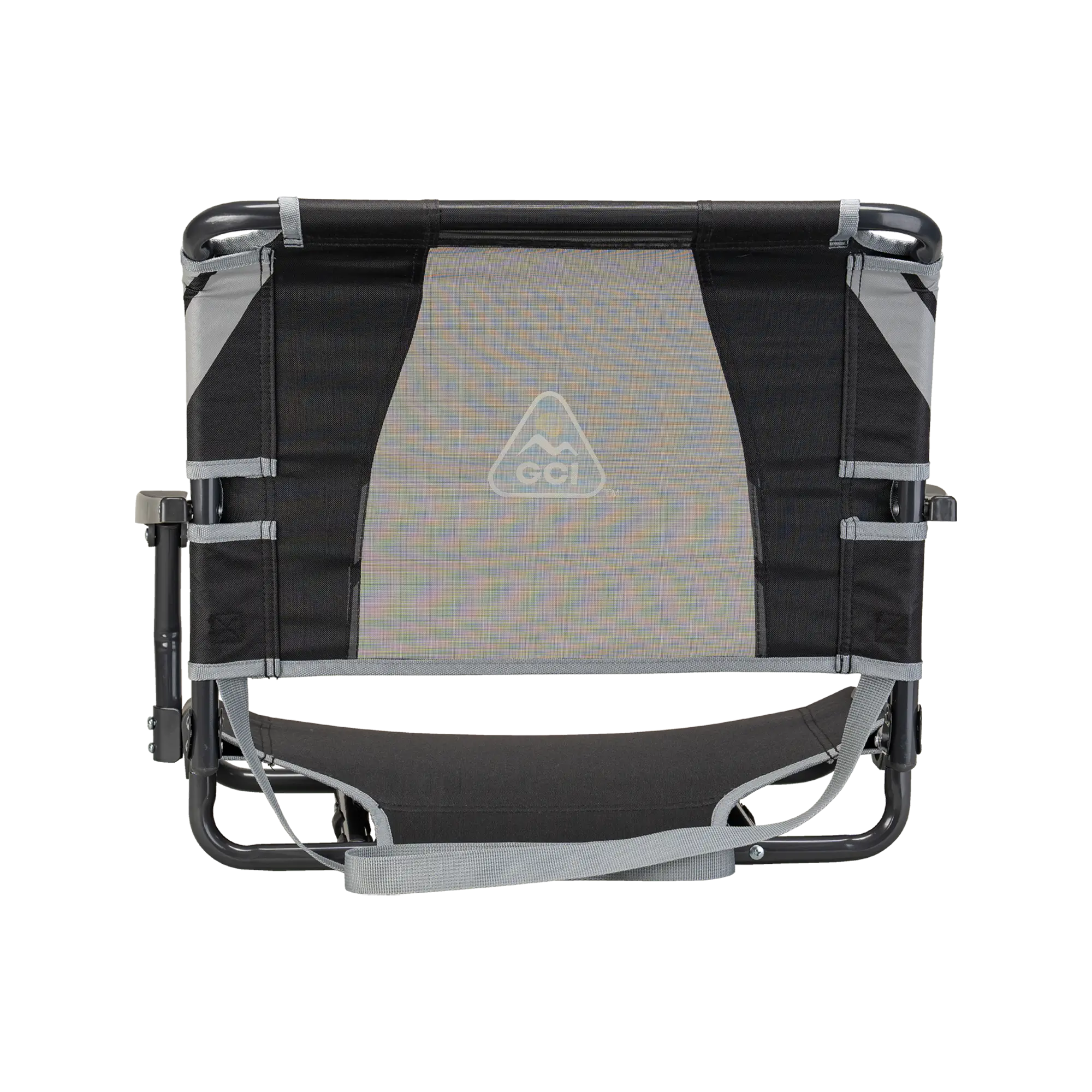 Ergonomic Back-Support Big Comfort Stadium Chair with Armrests - Choice 465 - Bleacher-Friendly Stadium Chair with Back Support Detail