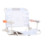 Heavy-Duty Freestyle Stadium Rock-Cliner - Choice 540 - RoadTrip Rocker Smooth Motion Camp Chair - Snow Camo