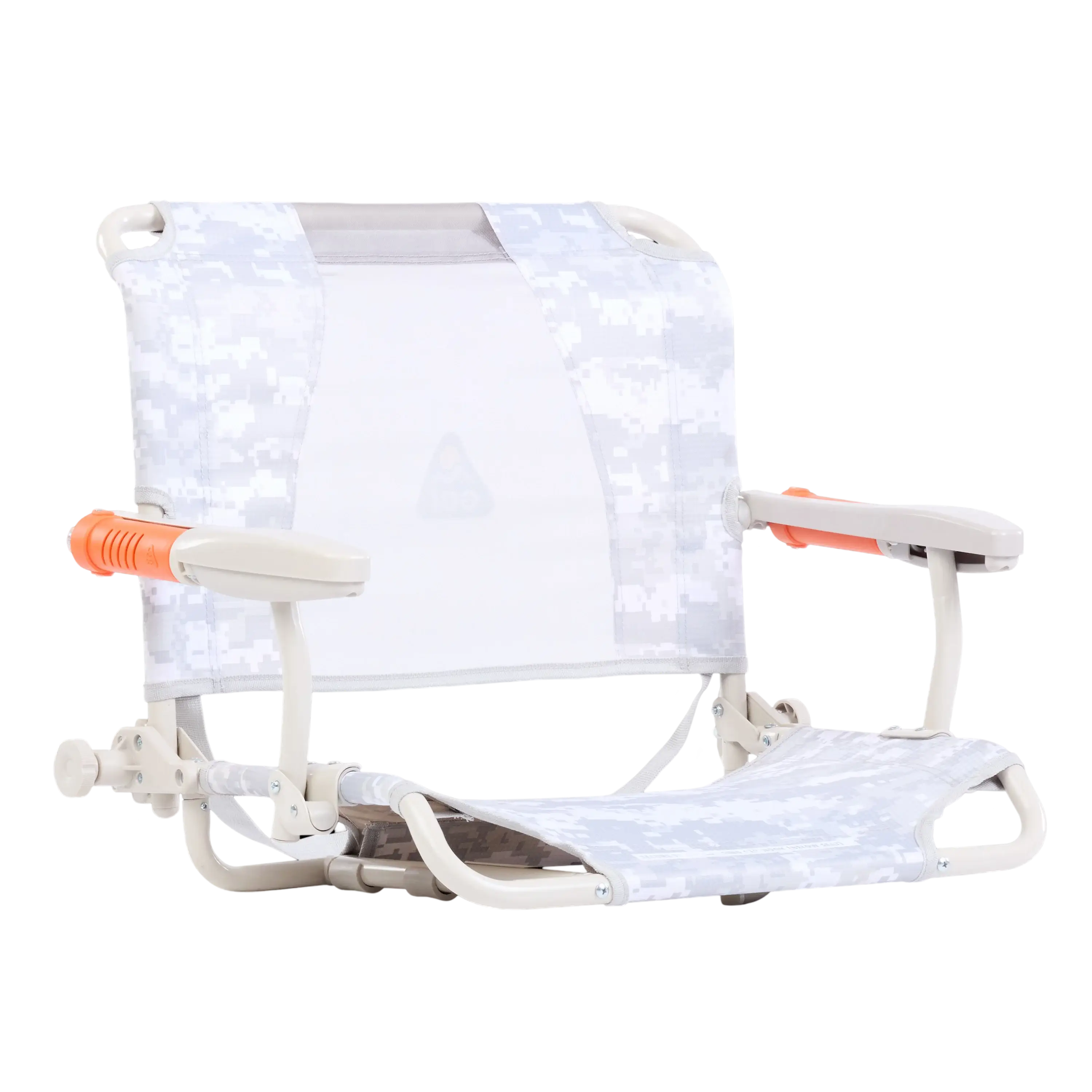 Heavy-Duty Freestyle Stadium Rock-Cliner - Choice 540 - RoadTrip Rocker Smooth Motion Camp Chair - Snow Camo