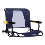 Heavy-Duty Freestyle Stadium Rock-Cliner - Choice 540 - RoadTrip Rocker Smooth Motion Camp Chair - Rich Blue