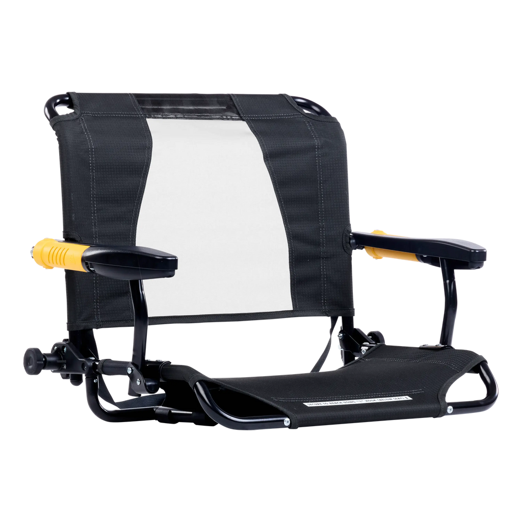 Heavy-Duty Freestyle Stadium Rock-Cliner - Choice 540 - RoadTrip Rocker Smooth Motion Camp Chair - Dark Charcoal