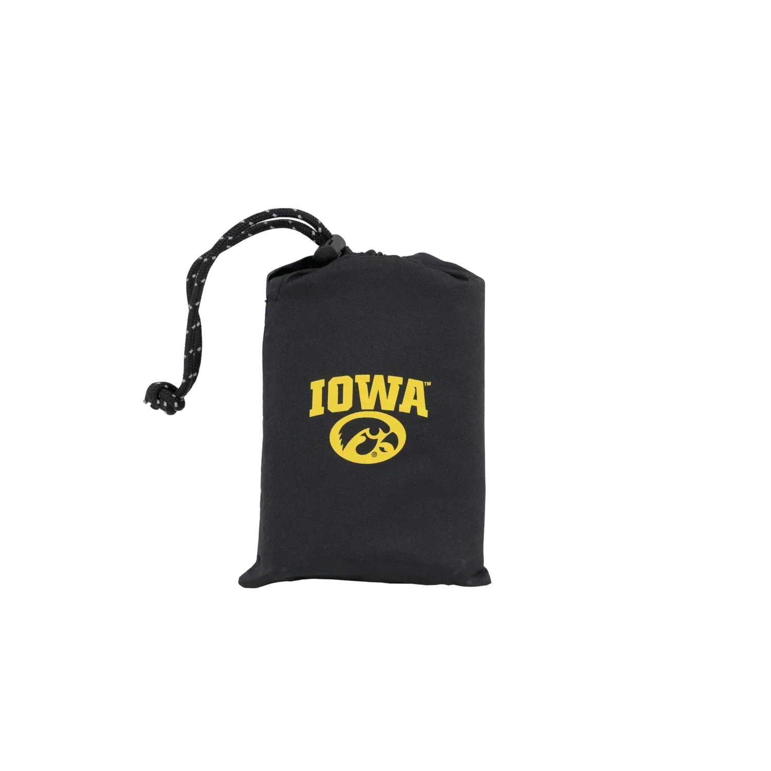 Ergonomic Back-Support College V Seat Inflatable Stadium Cushion - Iowa Hawkeyes - Choice 157 - Bleacher-Friendly Stadium Chair with Back Support Detail