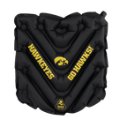 Ergonomic Back-Support College V Seat Inflatable Stadium Cushion - Iowa Hawkeyes - Choice 157 - Bleacher-Friendly Stadium Chair with Back Support - Default Title