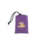 Secure-Hook College V Seat Inflatable Stadium Cushion - LSU Tigers - Choice 762 - Bleacher-Friendly Stadium Chair with Back Support Detail