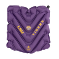 Secure-Hook College V Seat Inflatable Stadium Cushion - LSU Tigers - Choice 762 - Bleacher-Friendly Stadium Chair with Back Support - Default Title