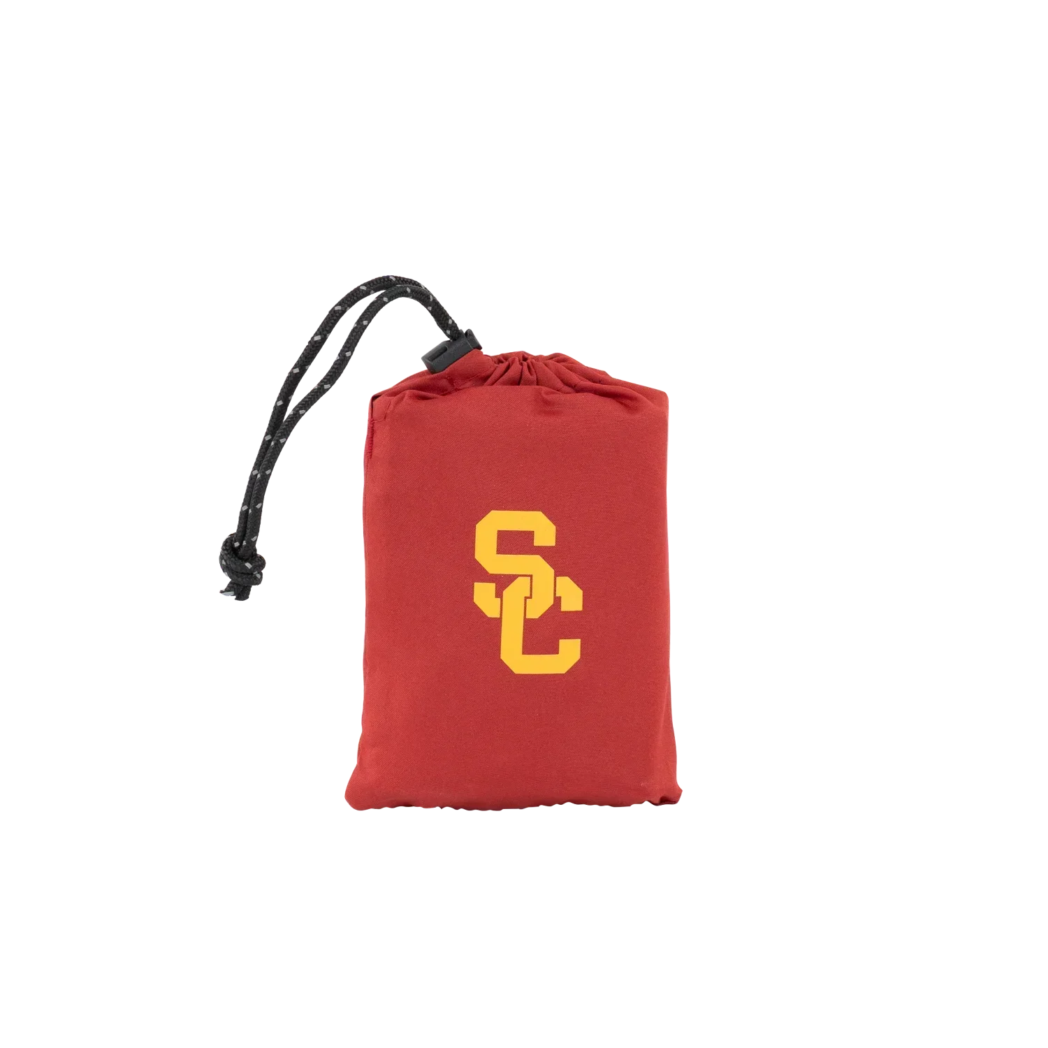 Secure-Hook College V Seat Inflatable Stadium Cushion - USC Trojans - Choice 523 - Bleacher-Friendly Stadium Chair with Back Support Detail