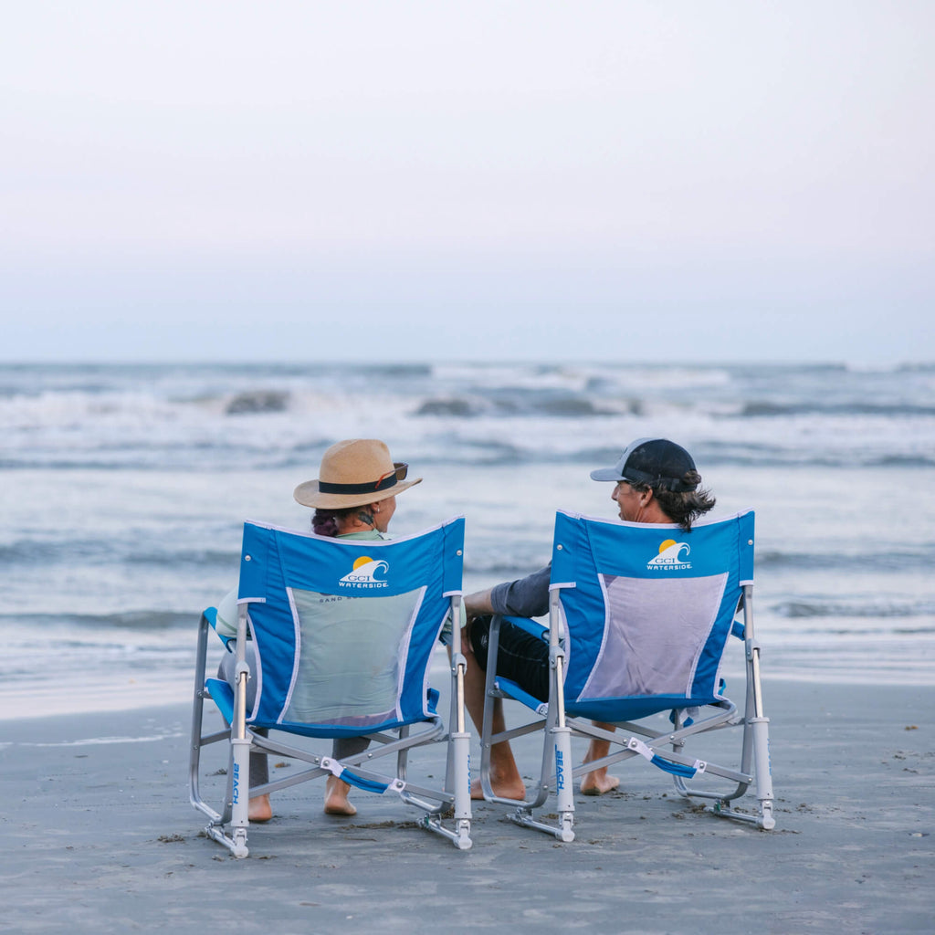 Luxury Camp Beach Rocker - Choice 712 - RoadTrip Rocker Smooth Motion Camp Chair Detail