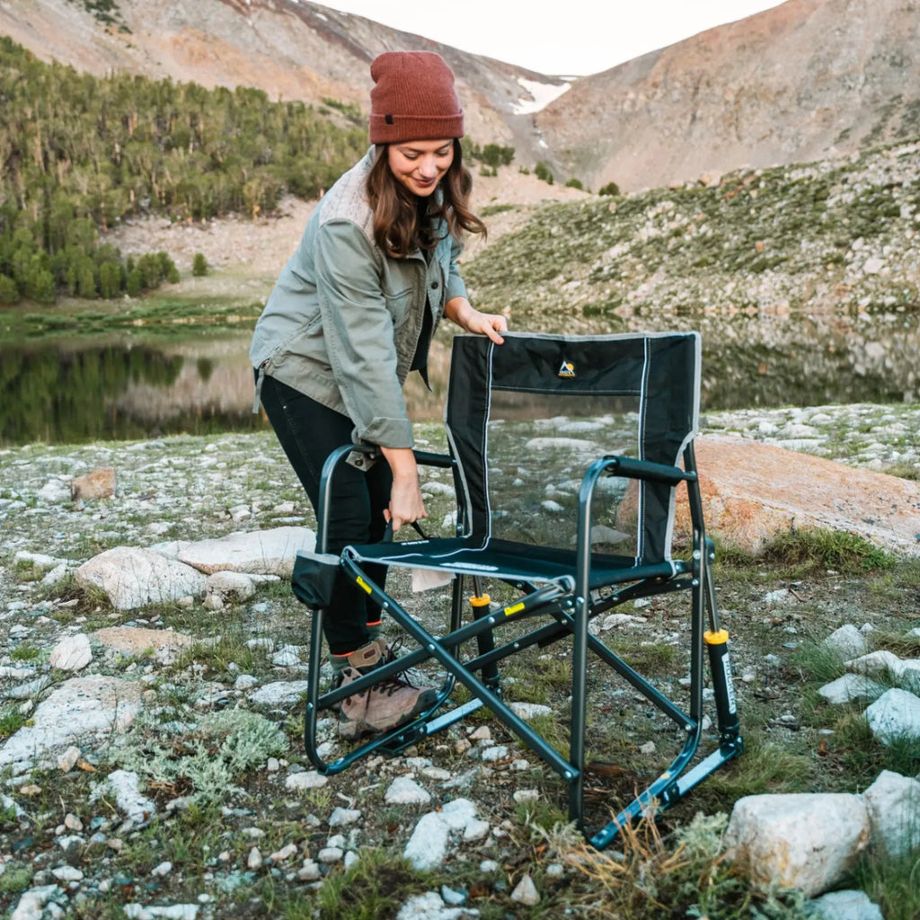 Heavy-Duty Freestyle Freestyle Rocker - Choice 711 - Freestyle Rocker Portable Outdoor Folding Chair Detail