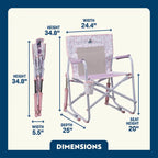 Heavy-Duty Freestyle Freestyle Rocker - Choice 711 - Freestyle Rocker Portable Outdoor Folding Chair Detail