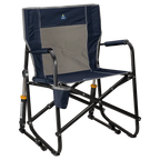 Heavy-Duty Freestyle Freestyle Rocker - Choice 711 - Freestyle Rocker Portable Outdoor Folding Chair - Indigo