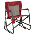 Heavy-Duty Freestyle Freestyle Rocker - Choice 711 - Freestyle Rocker Portable Outdoor Folding Chair - Cinnamon