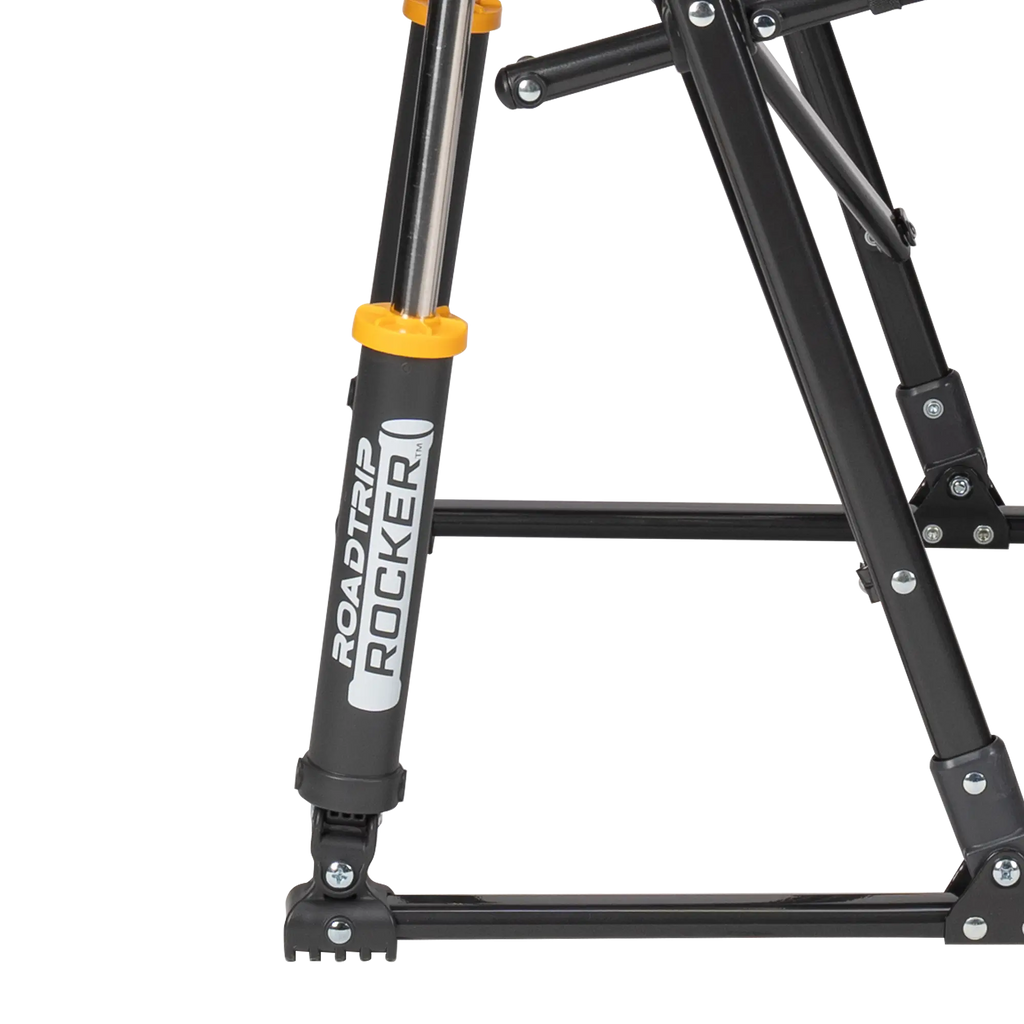 Patented Spring-Action RoadTrip Rocker - Choice 855 - Heavy-Duty Kickback Rocker with Beverage Holder Detail