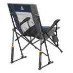 Patented Spring-Action RoadTrip Rocker - Choice 855 - Heavy-Duty Kickback Rocker with Beverage Holder Detail