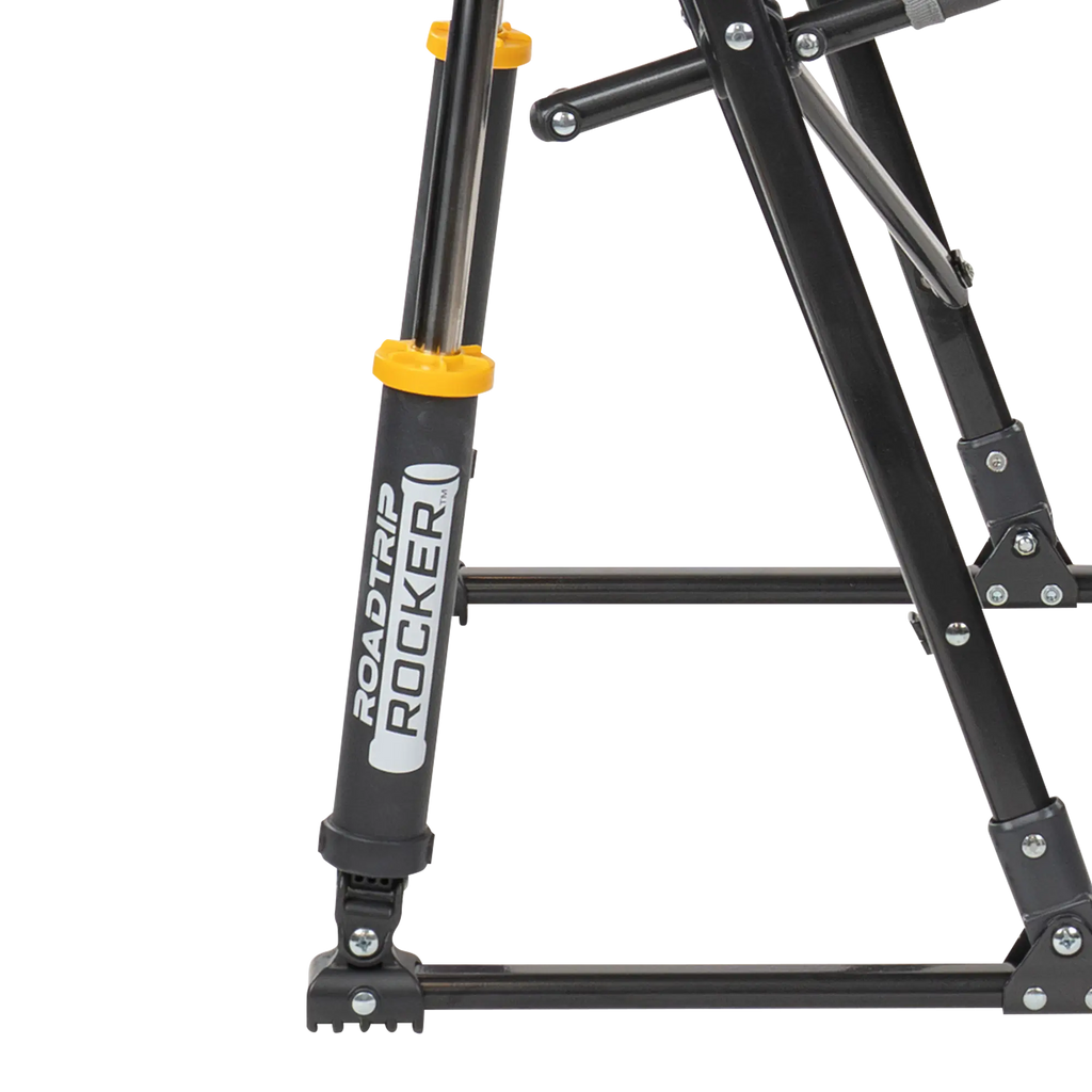 Patented Spring-Action RoadTrip Rocker - Choice 855 - Heavy-Duty Kickback Rocker with Beverage Holder Detail