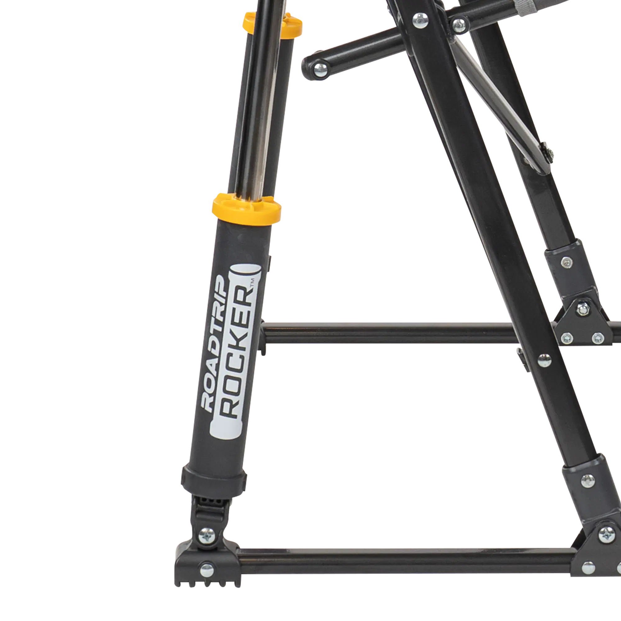 Patented Spring-Action RoadTrip Rocker - Choice 855 - Heavy-Duty Kickback Rocker with Beverage Holder Detail