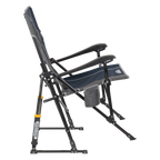 Patented Spring-Action RoadTrip Rocker - Choice 855 - Heavy-Duty Kickback Rocker with Beverage Holder Detail