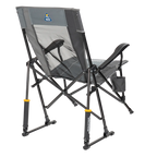 Patented Spring-Action RoadTrip Rocker - Choice 855 - Heavy-Duty Kickback Rocker with Beverage Holder Detail