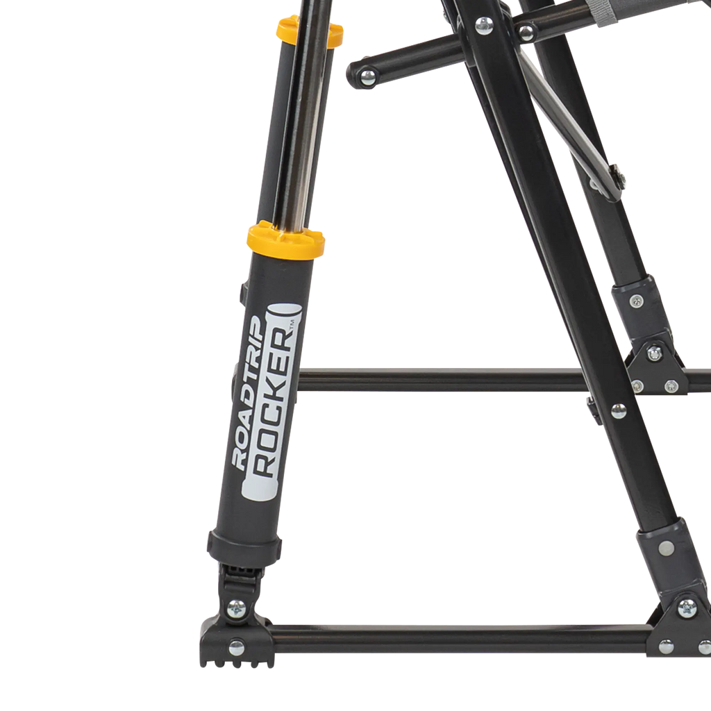 Patented Spring-Action RoadTrip Rocker - Choice 855 - Heavy-Duty Kickback Rocker with Beverage Holder Detail