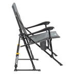 Patented Spring-Action RoadTrip Rocker - Choice 855 - Heavy-Duty Kickback Rocker with Beverage Holder Detail
