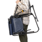 Smooth Motion Stowaway Rocker - Choice 794 - Freestyle Rocker Portable Outdoor Folding Chair Detail