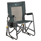 Smooth Motion Stowaway Rocker - Choice 794 - Freestyle Rocker Portable Outdoor Folding Chair - Hunter Topo