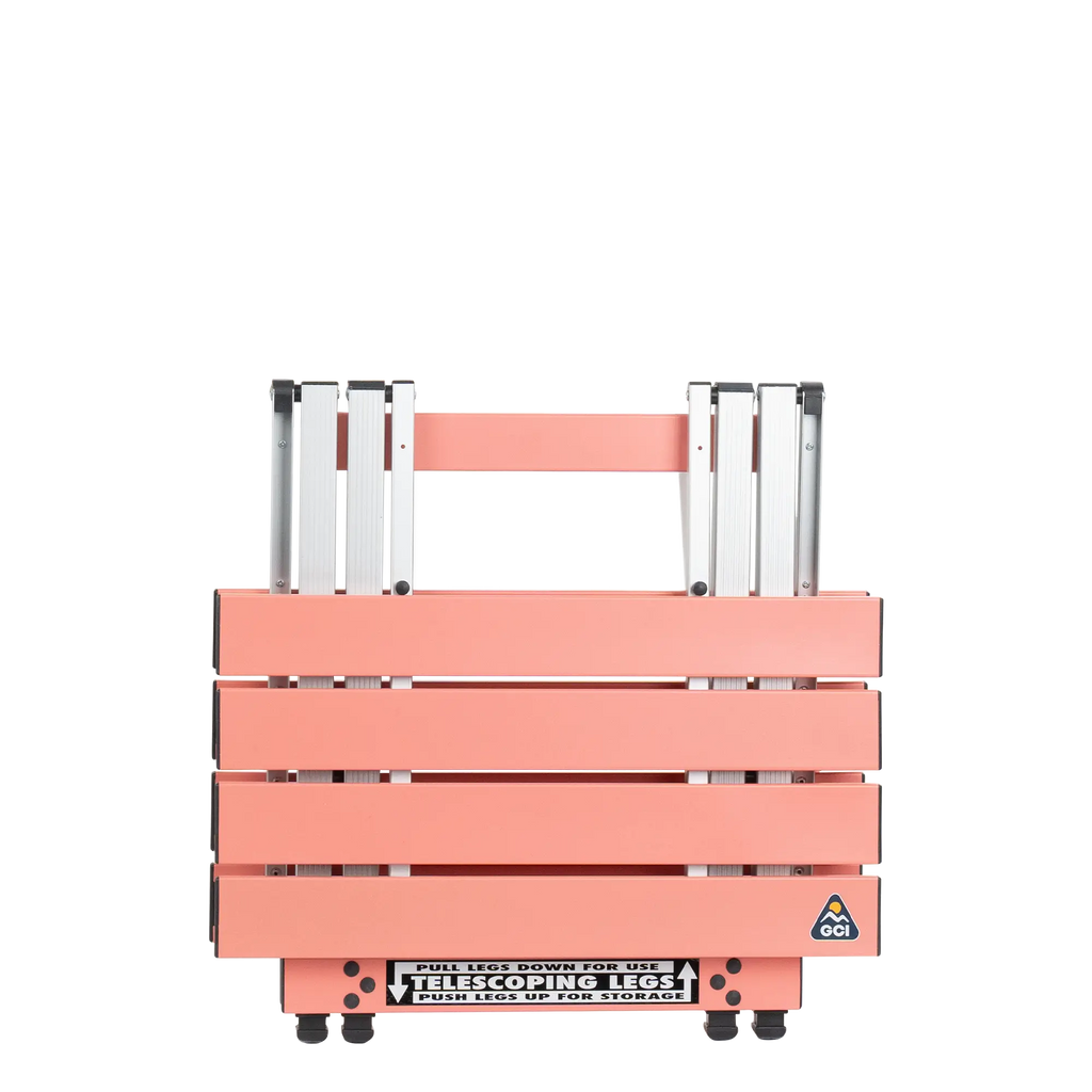 Slim-Fold Compact Camp Table 20 - Choice 513 - Slim-Fold Outdoor Cook Station with Storage Shelves Detail