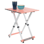 Slim-Fold Compact Camp Table 20 - Choice 513 - Slim-Fold Outdoor Cook Station with Storage Shelves Detail