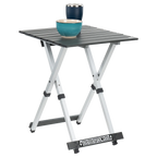 Slim-Fold Compact Camp Table 20 - Choice 513 - Slim-Fold Outdoor Cook Station with Storage Shelves Detail