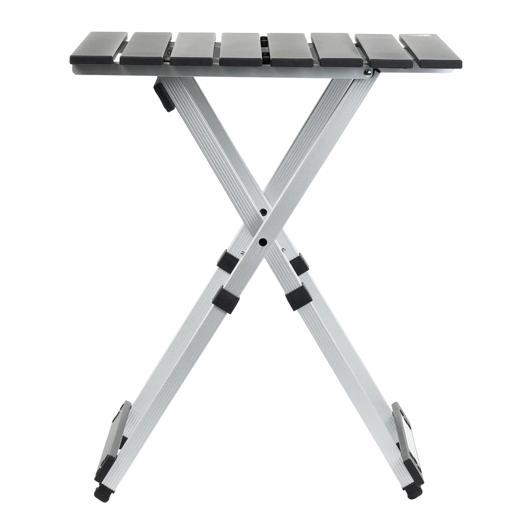 Slim-Fold Compact Camp Table 20 - Choice 513 - Slim-Fold Outdoor Cook Station with Storage Shelves Detail