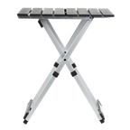 Slim-Fold Compact Camp Table 20 - Choice 513 - Slim-Fold Outdoor Cook Station with Storage Shelves Detail