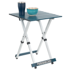 Slim-Fold Compact Camp Table 20 - Choice 513 - Slim-Fold Outdoor Cook Station with Storage Shelves Detail