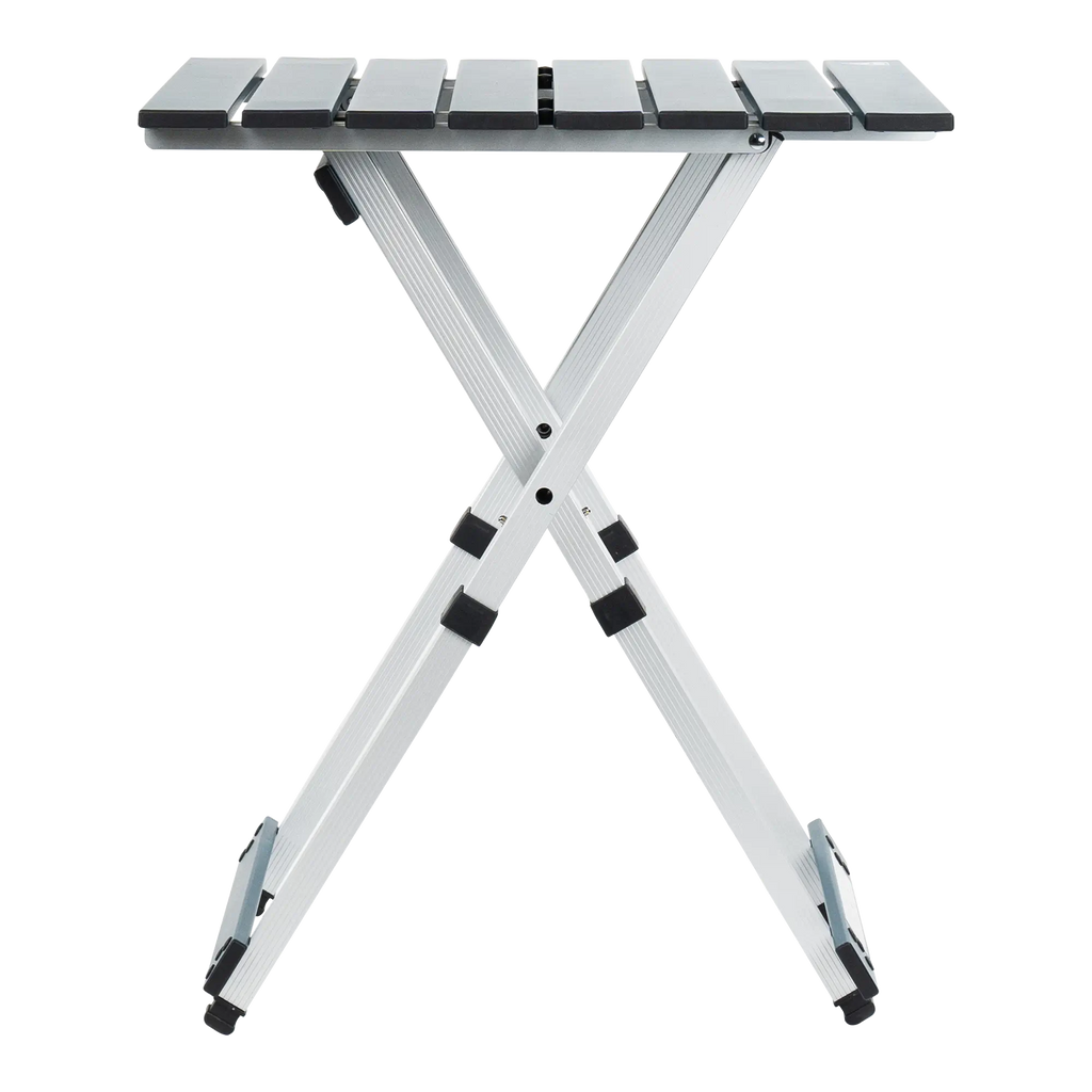 Slim-Fold Compact Camp Table 20 - Choice 513 - Slim-Fold Outdoor Cook Station with Storage Shelves Detail